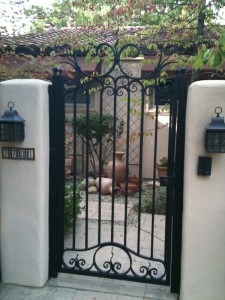 Wrought Iron Entry Gates Roseville Ca