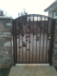 Wrought Iron Entry Gates Rancho Cordova Ca